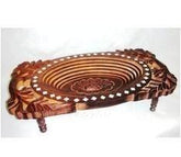 INPHIC-印巴文化印巴風情進口工藝品家居裝飾手工木雕果盤